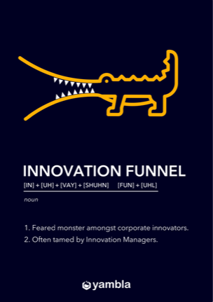 Yambla poster Innovation Funnel