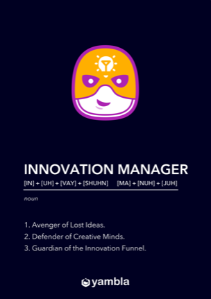 Yambla poster Innovation Manager